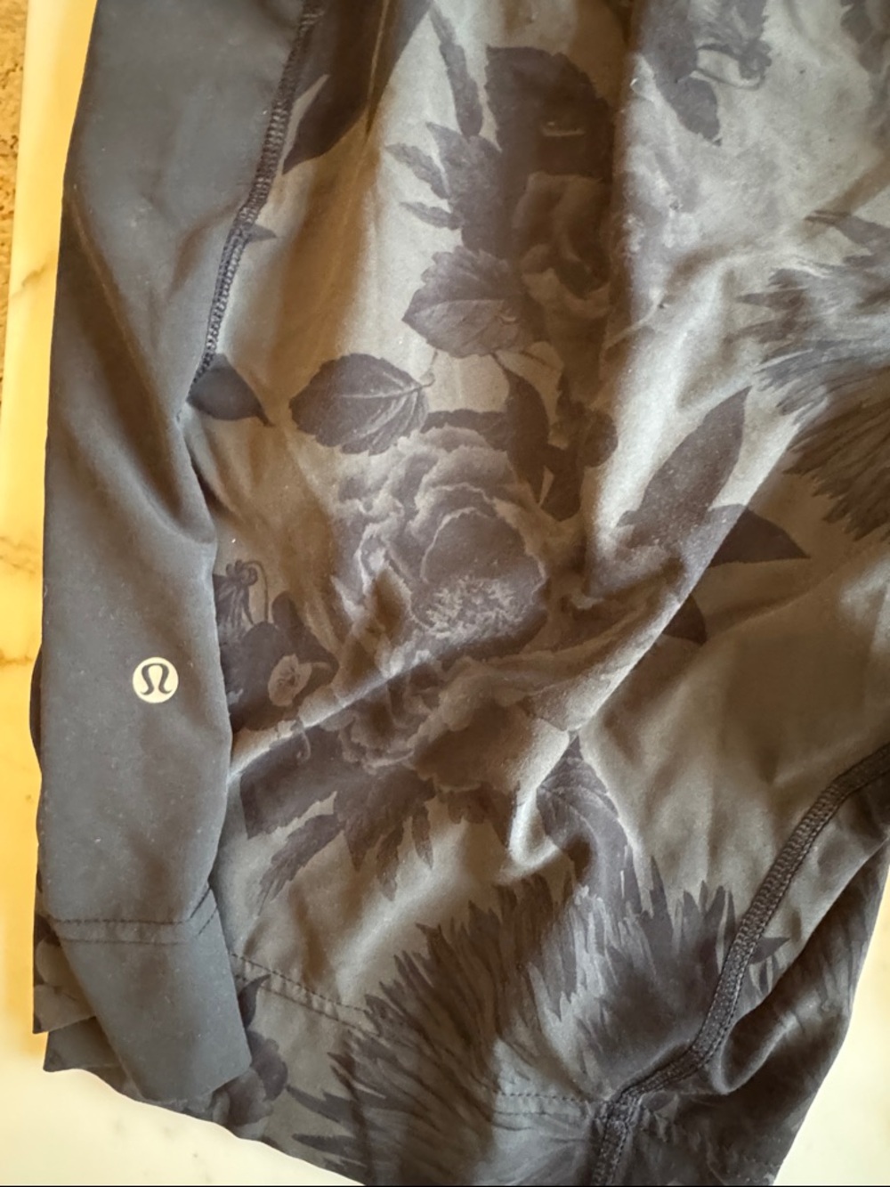 Lululemon Men's Floral Athletic Shorts - Picture 7 of 10